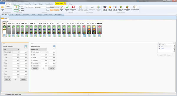 SunSort Operator Interface